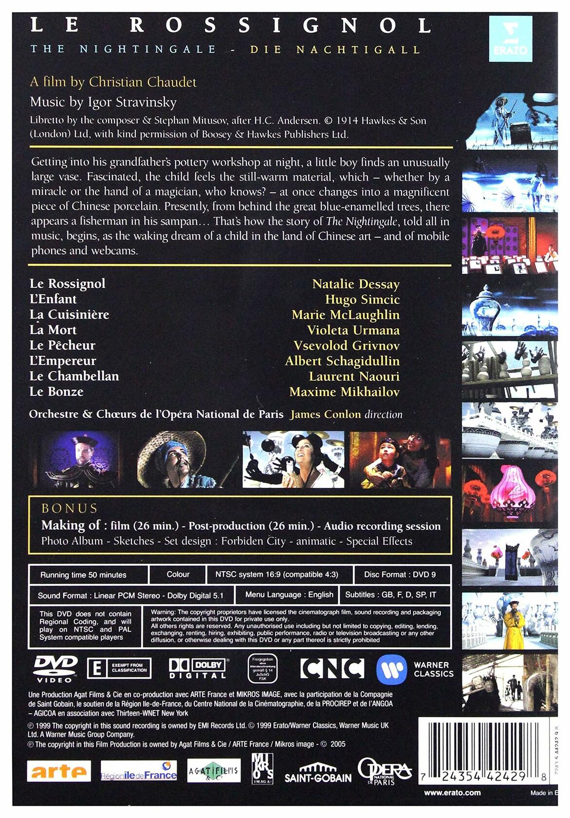 Igor Stravinsky: Le Rossignol [DVD] - Very Good