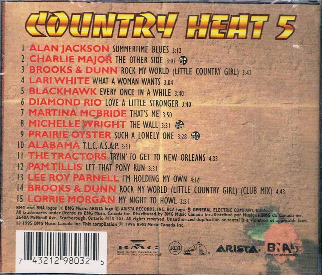 Country Heat 5 [Audio CD] Various - Very Good