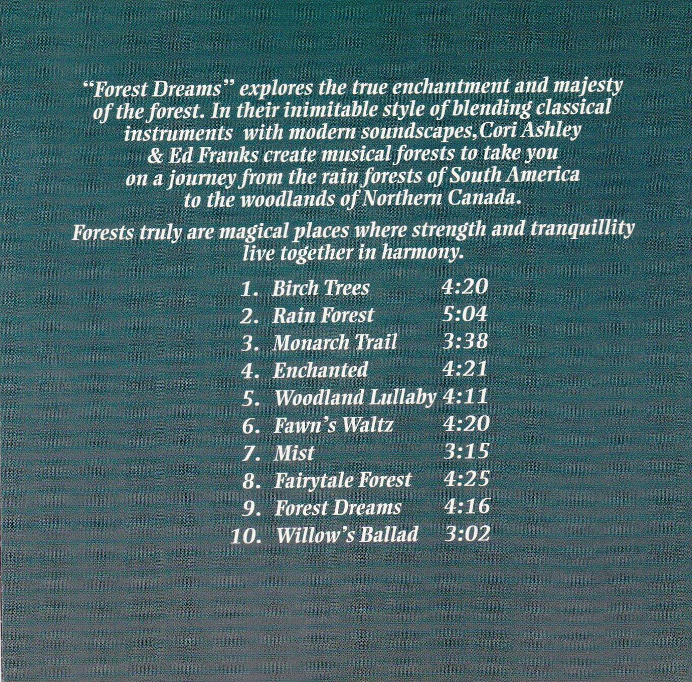 Forest Dreams [Audio CD] - Very Good