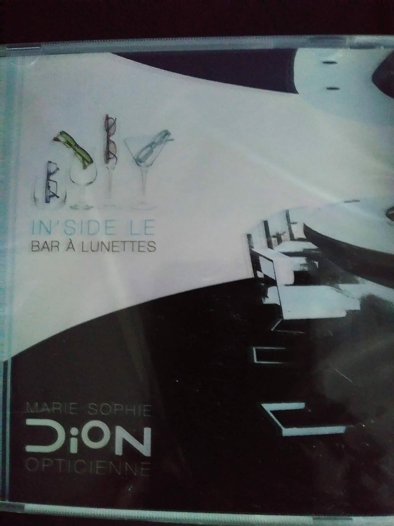 In'side le Bar a Lunettes [Audio CD] Marie Sophie Dion