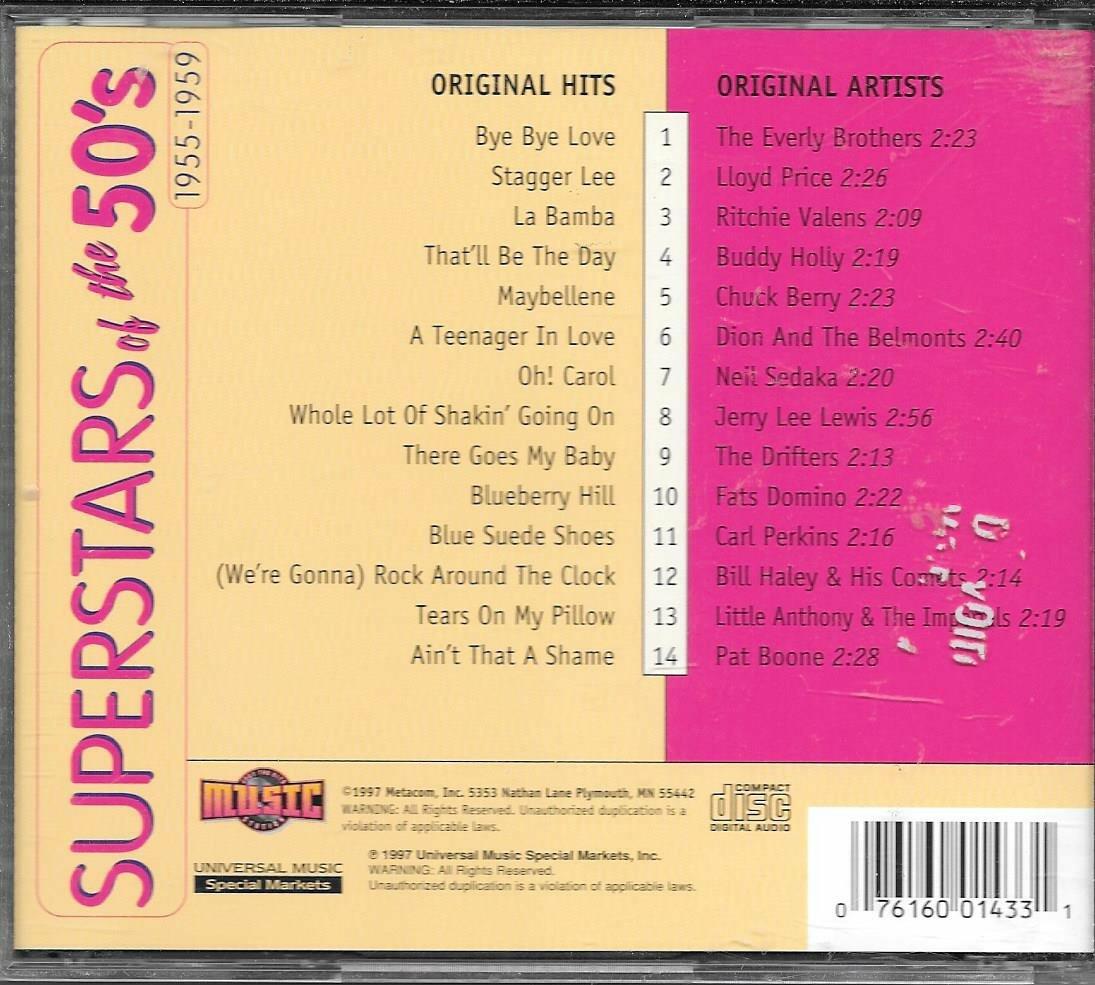 Everly Brothers, Lloyd Price, Drifters, Carl Perkins, Pat Boone... [Audio CD] - Very Good