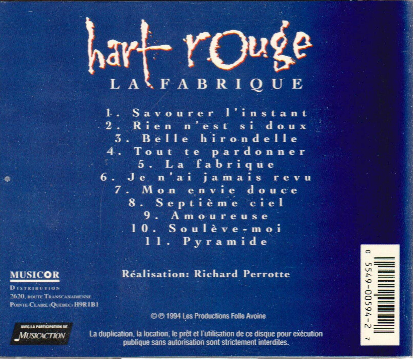 la fabrique [Audio CD] - Very Good