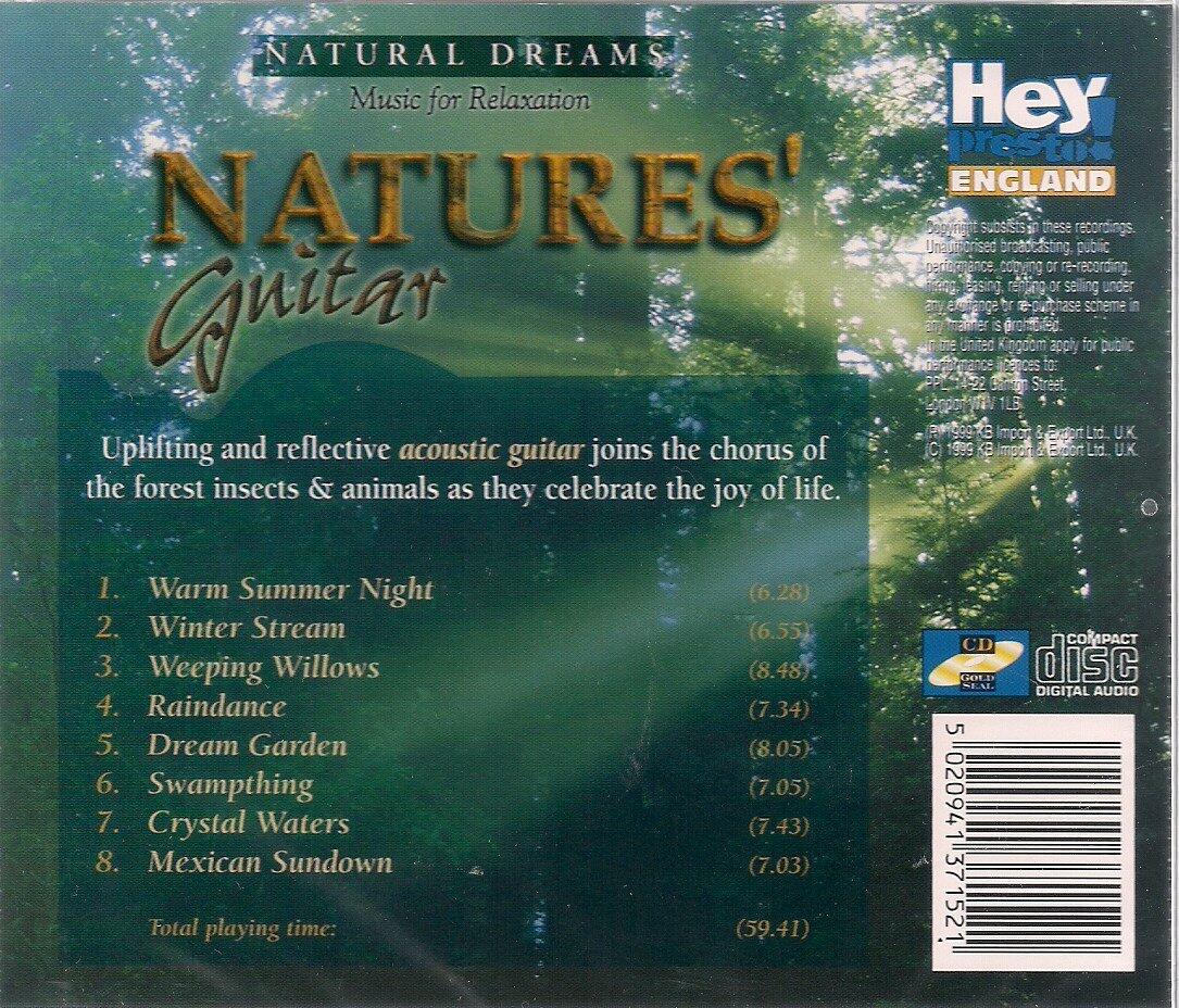 NATURES' GUITAR (NAtural Dreams)- Music For Relaxation [Audio CD] - Very Good