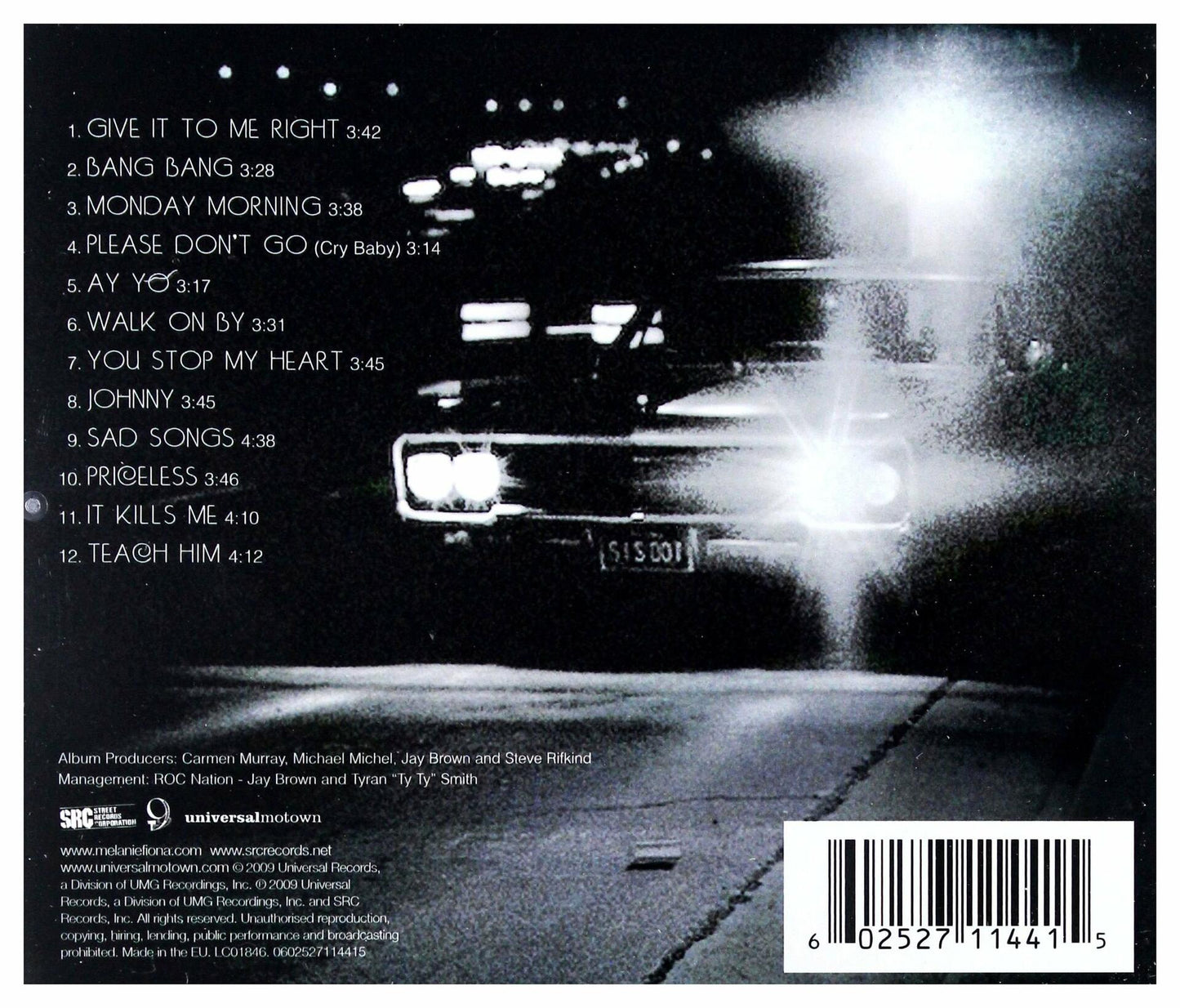 The Bridge [Audio CD] Melanie Fiona; Darren Lewis; Raymond Angry; Stanley Brown; Sidh Solanki; Iyiola Babalola; Claude Kelly; Tom Kafafian; Andrea Martin; Rob Fusari; Lamont Dozier; Dennis Bovell; A. Martin; The Stereotypes; Bill Blast; Pet.. - Very Good