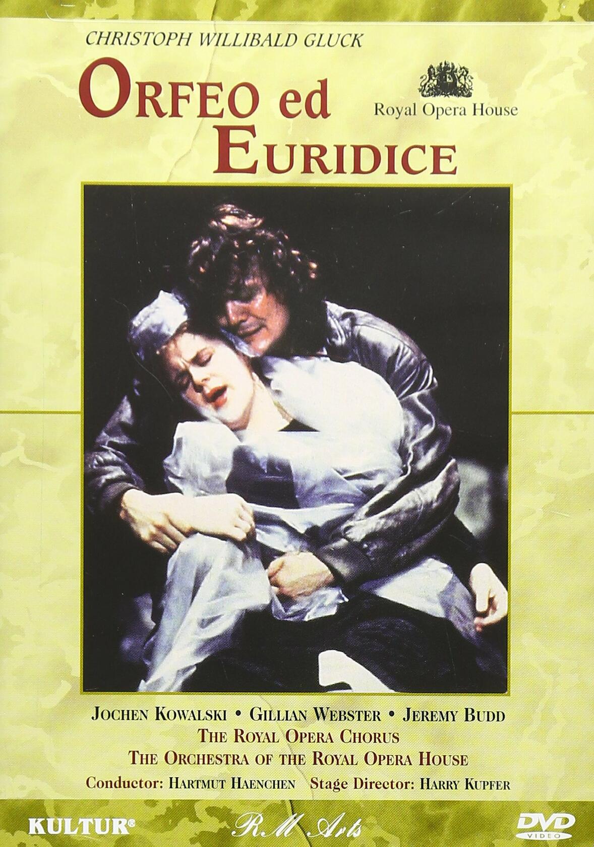 Gluck - Orfeo ed Euridice / Haenchen, Kowalski, Webster, Royal Opera Covent Garden [DVD] - Very Good