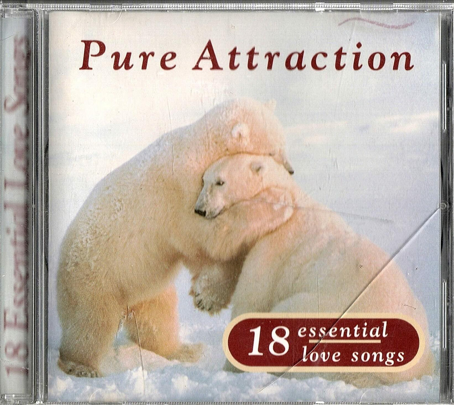 Pure Attraction - 18 Essential Love Songs [Audio CD] Celine Dion; Sade; Gloria Estefan; Luther Vandross; Paul Young; Dan Hill; Cheap Trick; Sophie B. Hawkins; Cyndi Lauper and REO Speedwagon [Audio CD] Celine Dion; Sade; Gloria Estefan; Lut.. - Very Good