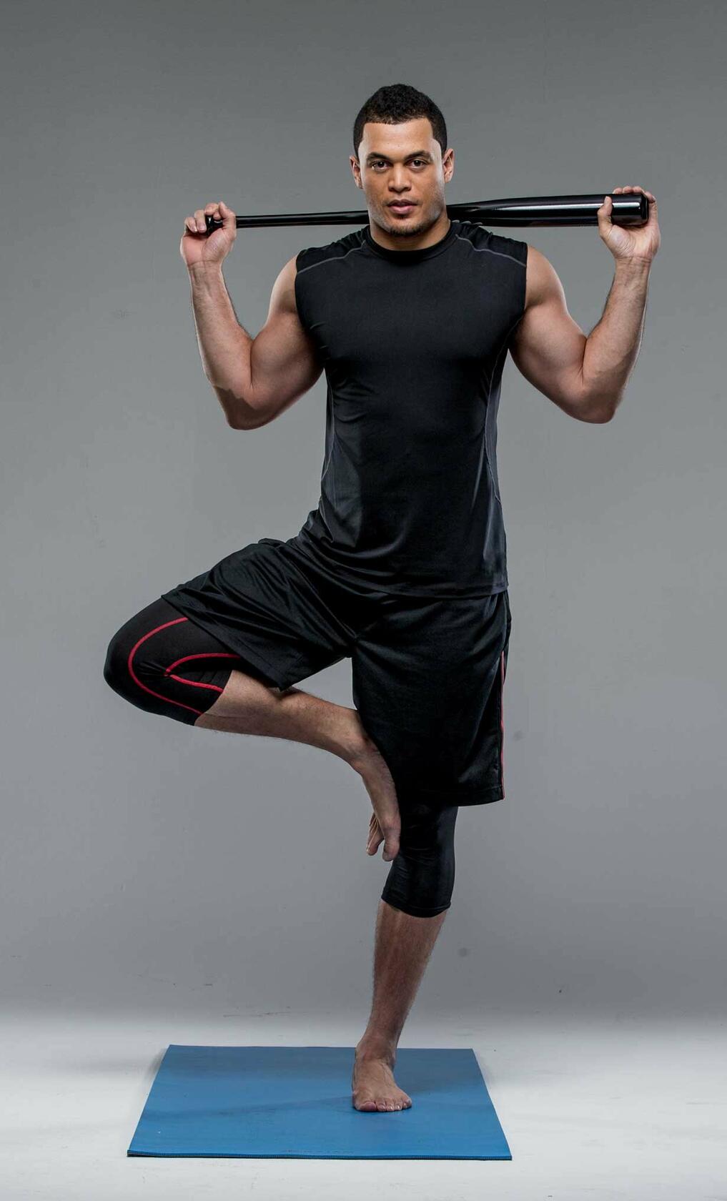 ATHLETIC YOGA: GIANCARLO STANTON YOGA FOR POWER [DVD] - Very Good