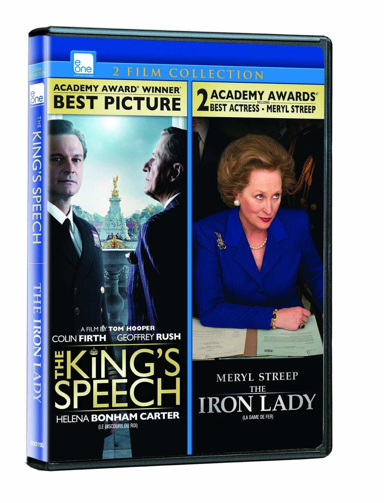 The King's Speech / The Iron Lady (Double Feature) [DVD] - Very Good