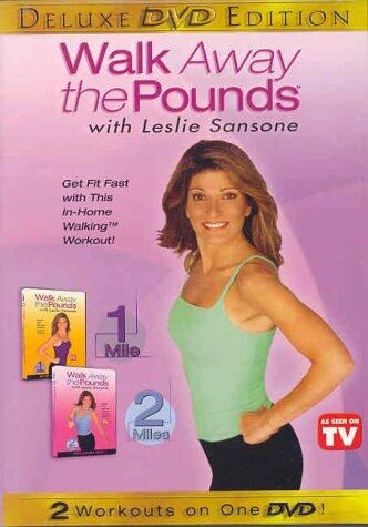 Leslie Sansone - Walk Away the Pounds (Get Up and Get Started 1 Mile / High Calorie Burn 2 Miles) [DVD] - Very Good