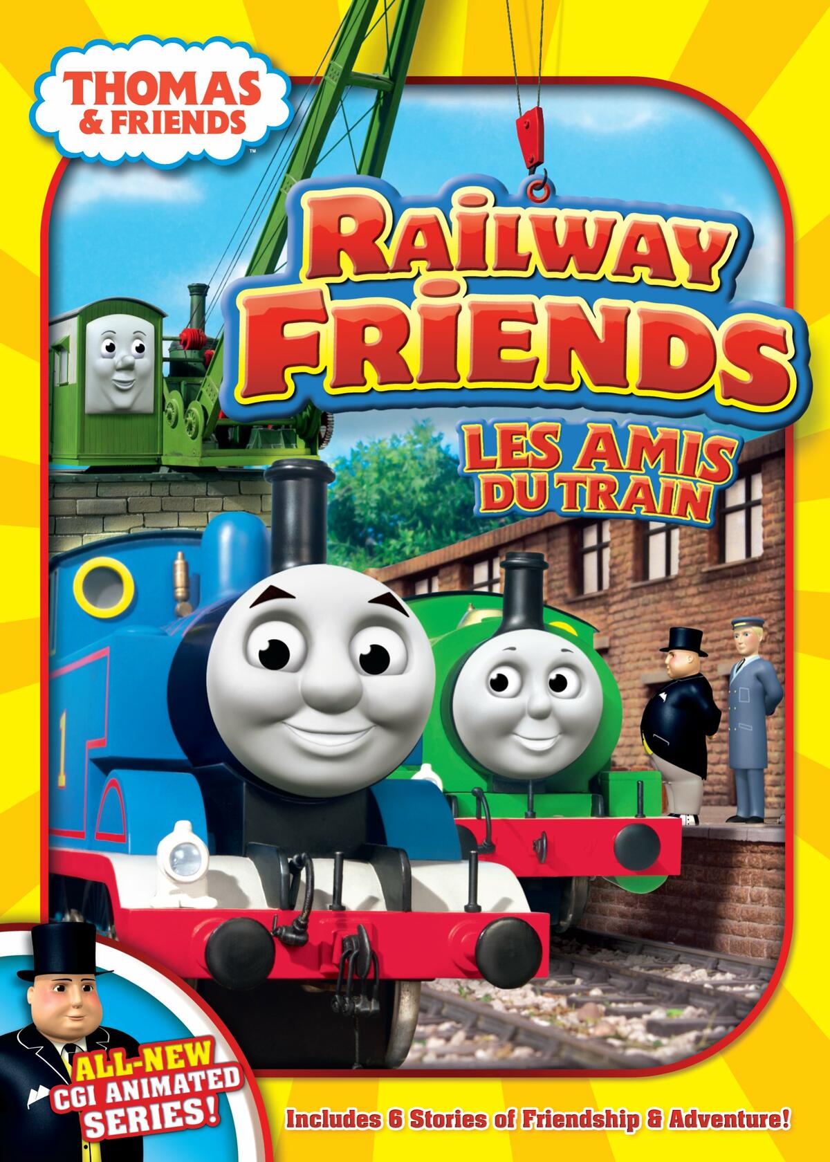 Thomas & Friends: Railway Friends (Bilingual) [DVD] - Very Good