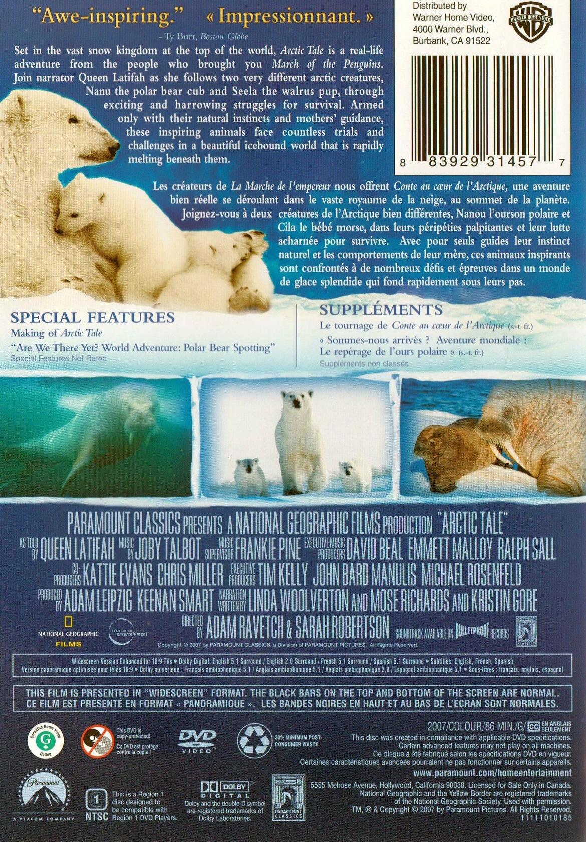 Arctic Tale [DVD]