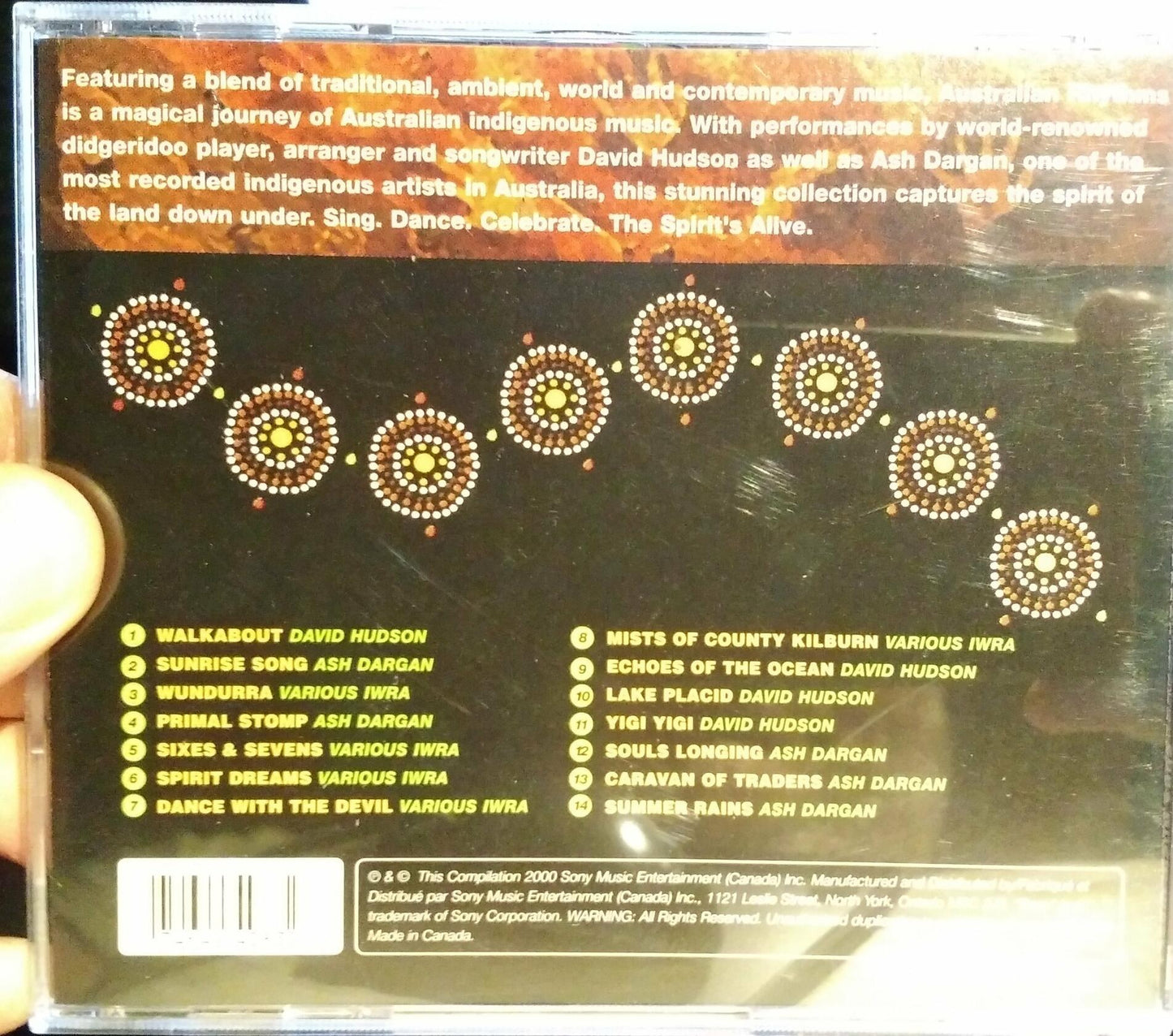 Australian Rhythms: An Album Evolved Over Thousands Of Years [Audio CD] - Very Good