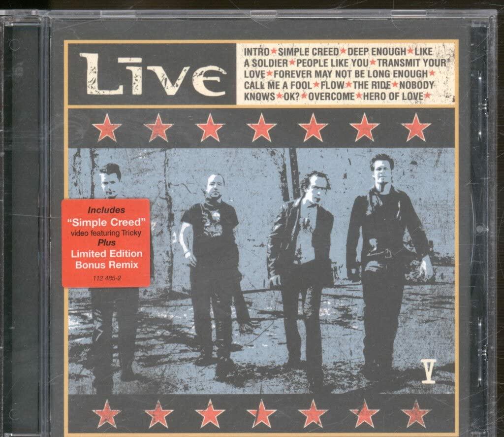 V [Audio CD] Live - Very Good