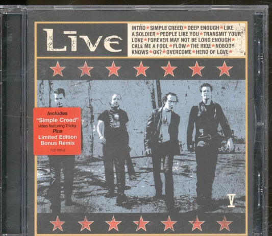 V [Audio CD] Live - Very Good