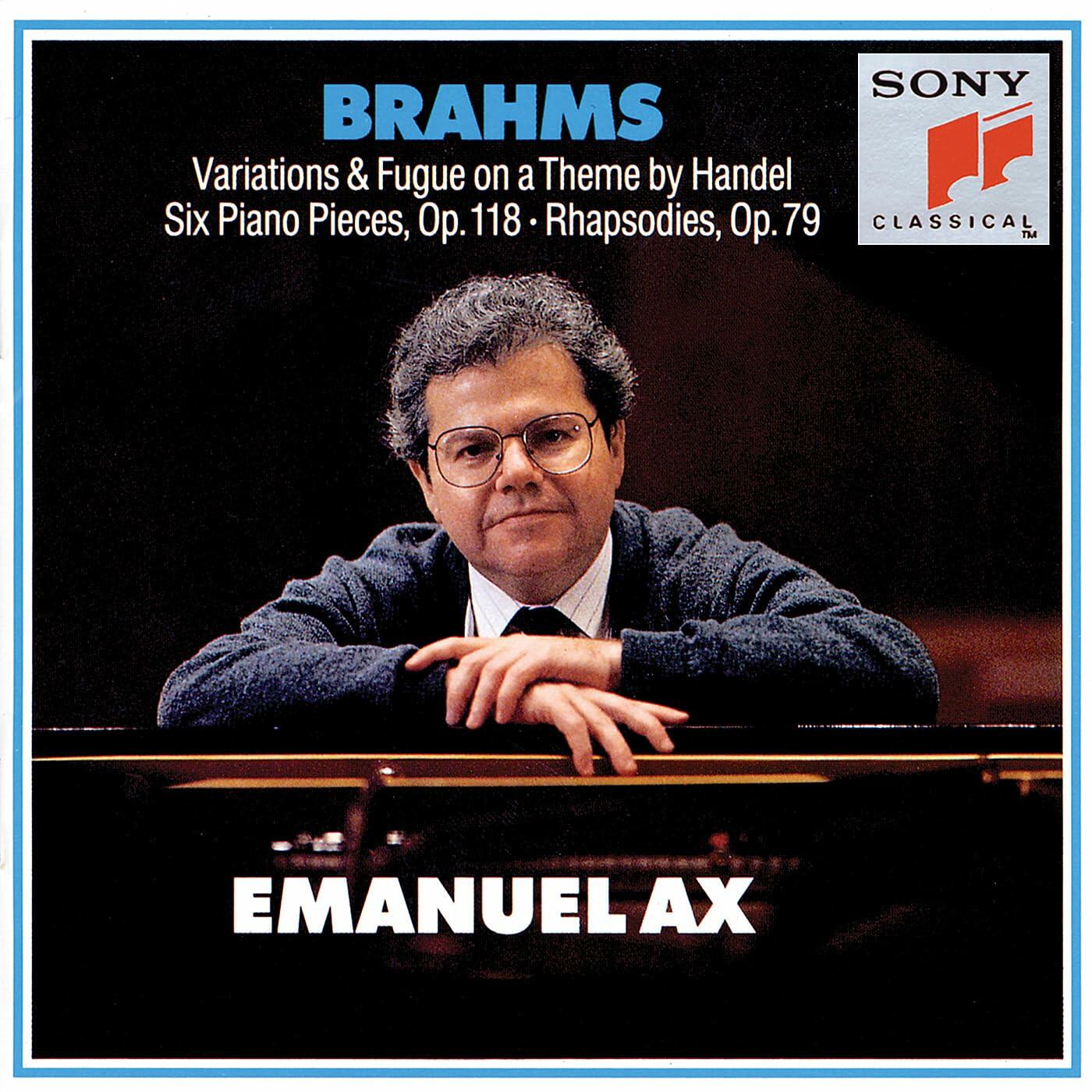 Brahms: Variations & Fogue On A Them E By Handel [Audio CD] Ax, Emanuel - Very Good