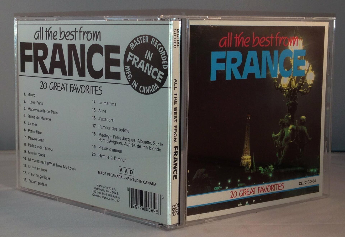 Best Music From Around the World: France [Audio CD] Various Artists