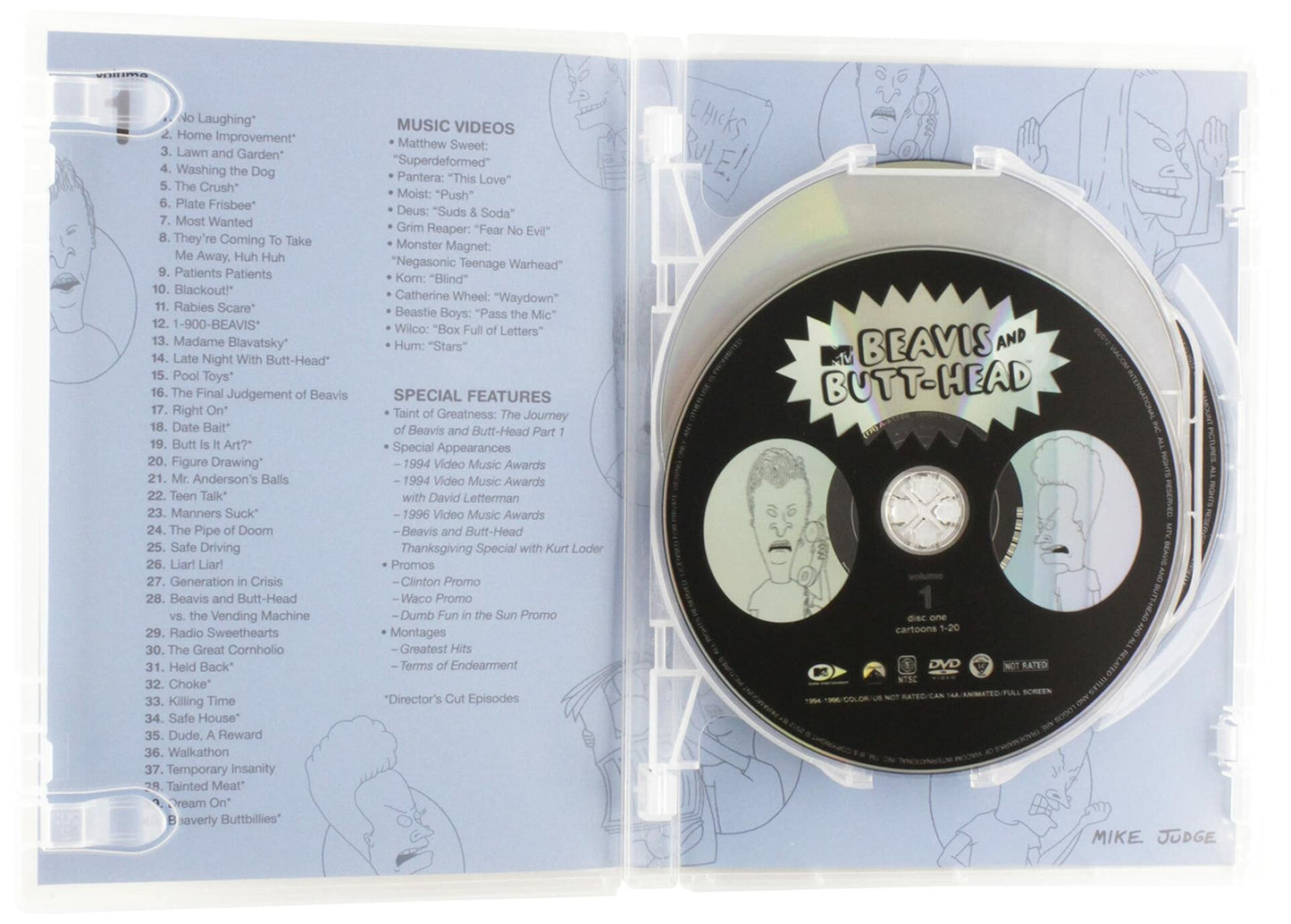 Beavis & Butt-Head: The Mike Judge Collection Volume 1 [DVD] - Very Good