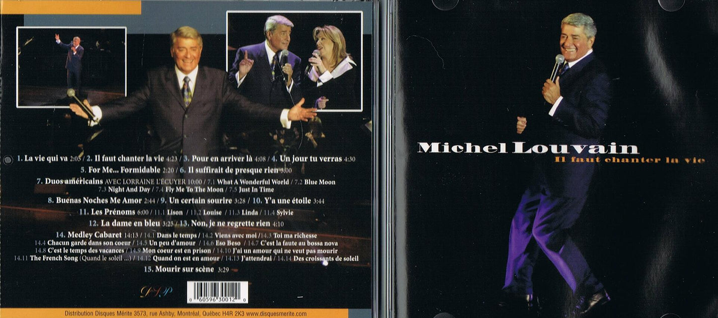 Il faut chanter la vie [Audio CD] Michel Louvain [Audio CD] Michel Louvain