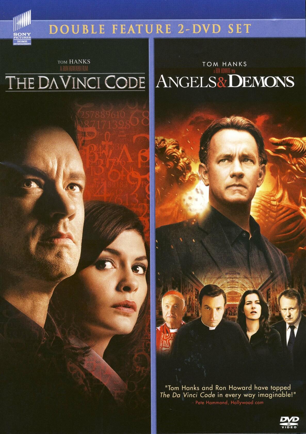 The DaVinci Code/ Angels & Demons (Double Feature 2 - DVD Set) [DVD] - Very Good