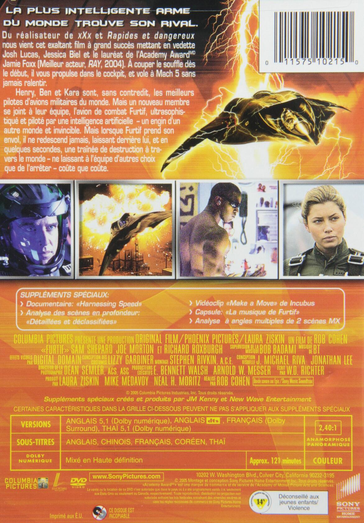Stealth (Widescreen, 2 discs) French [DVD]