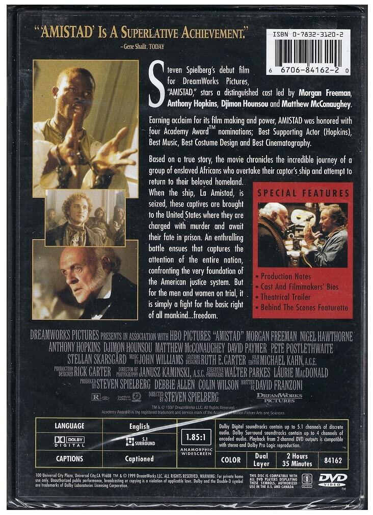 Amistad (Widescreen) [Import] [DVD] - Good