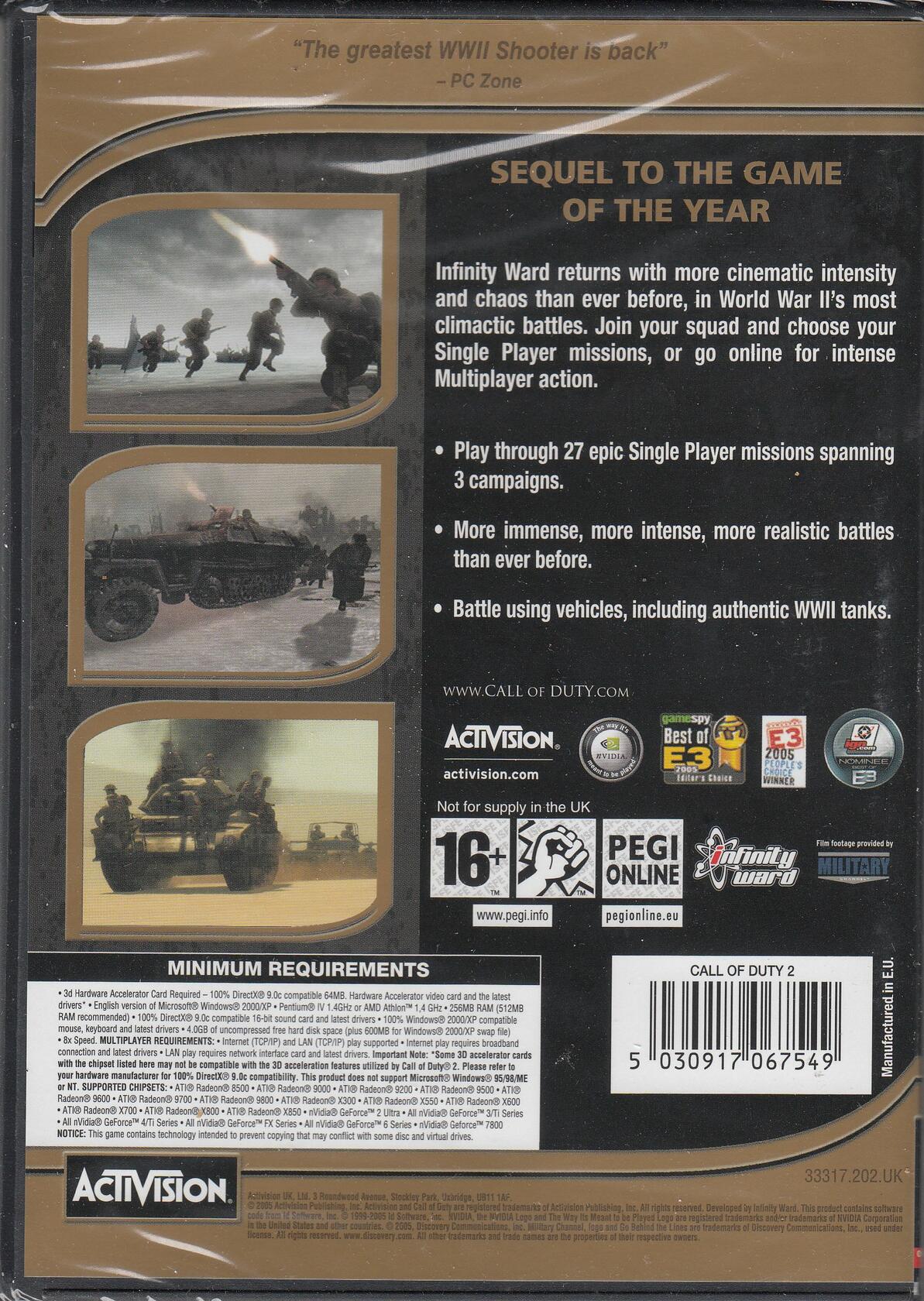 Call of Duty 2 [video game] - Very Good