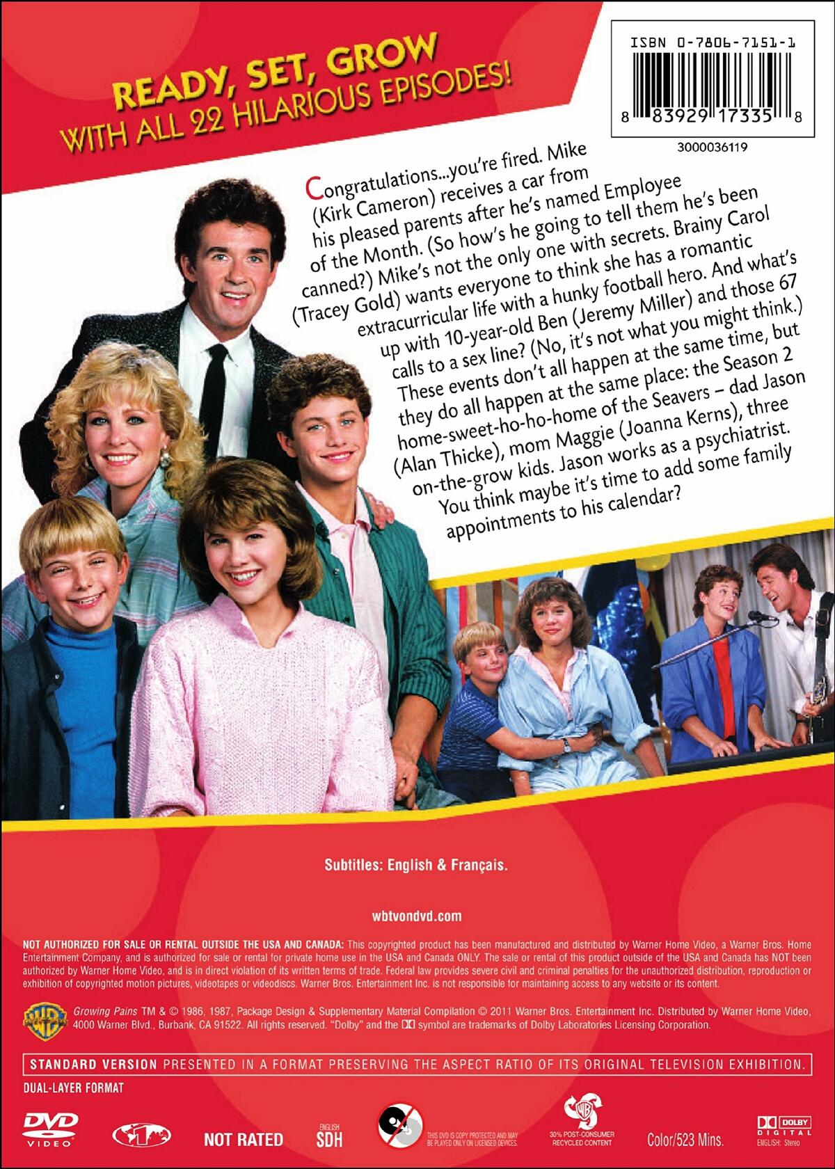 Growing Pains: The Complete Second Season [DVD] - Good