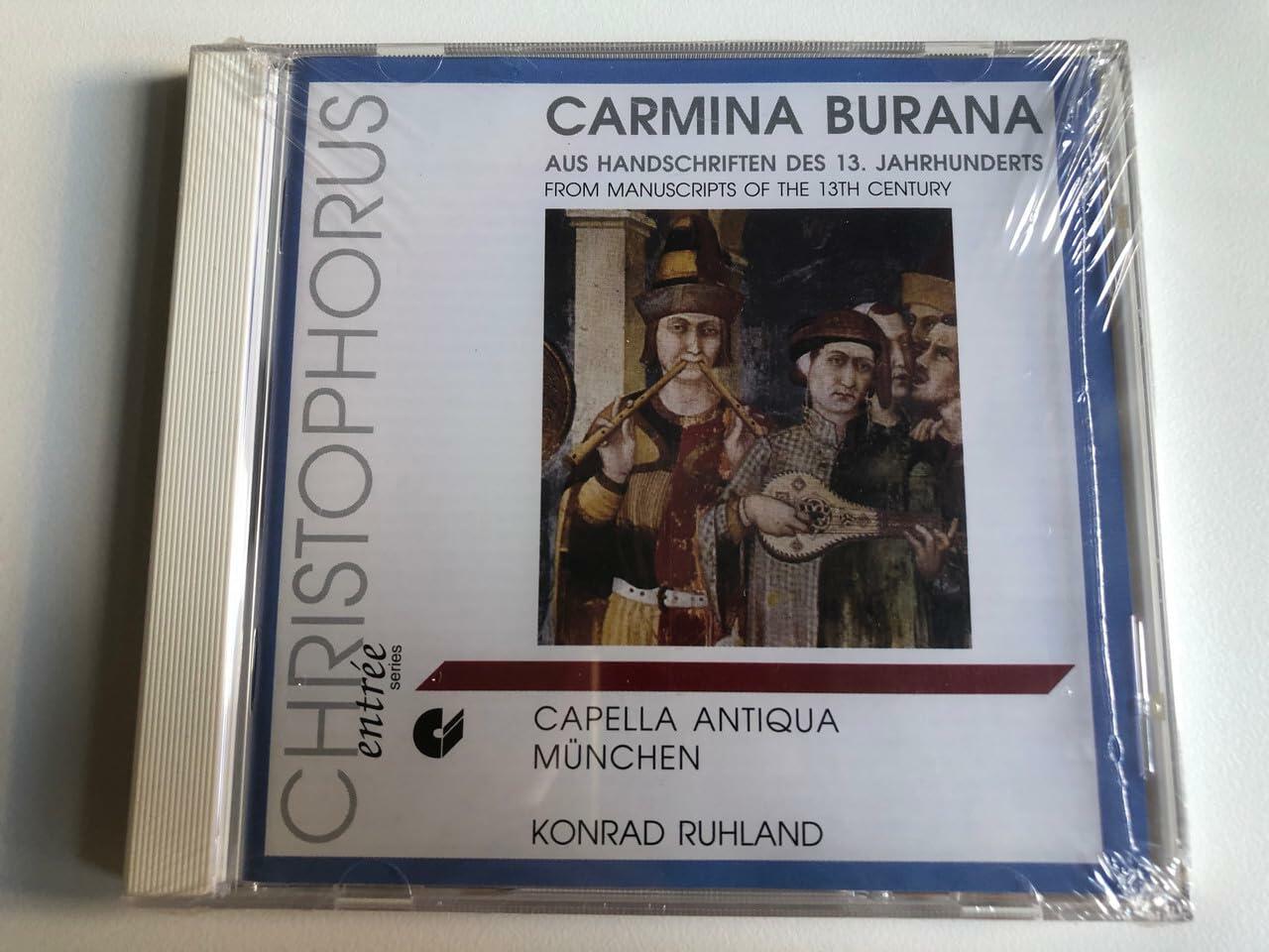 Carmina Burana-aus Handschrift [Audio CD]