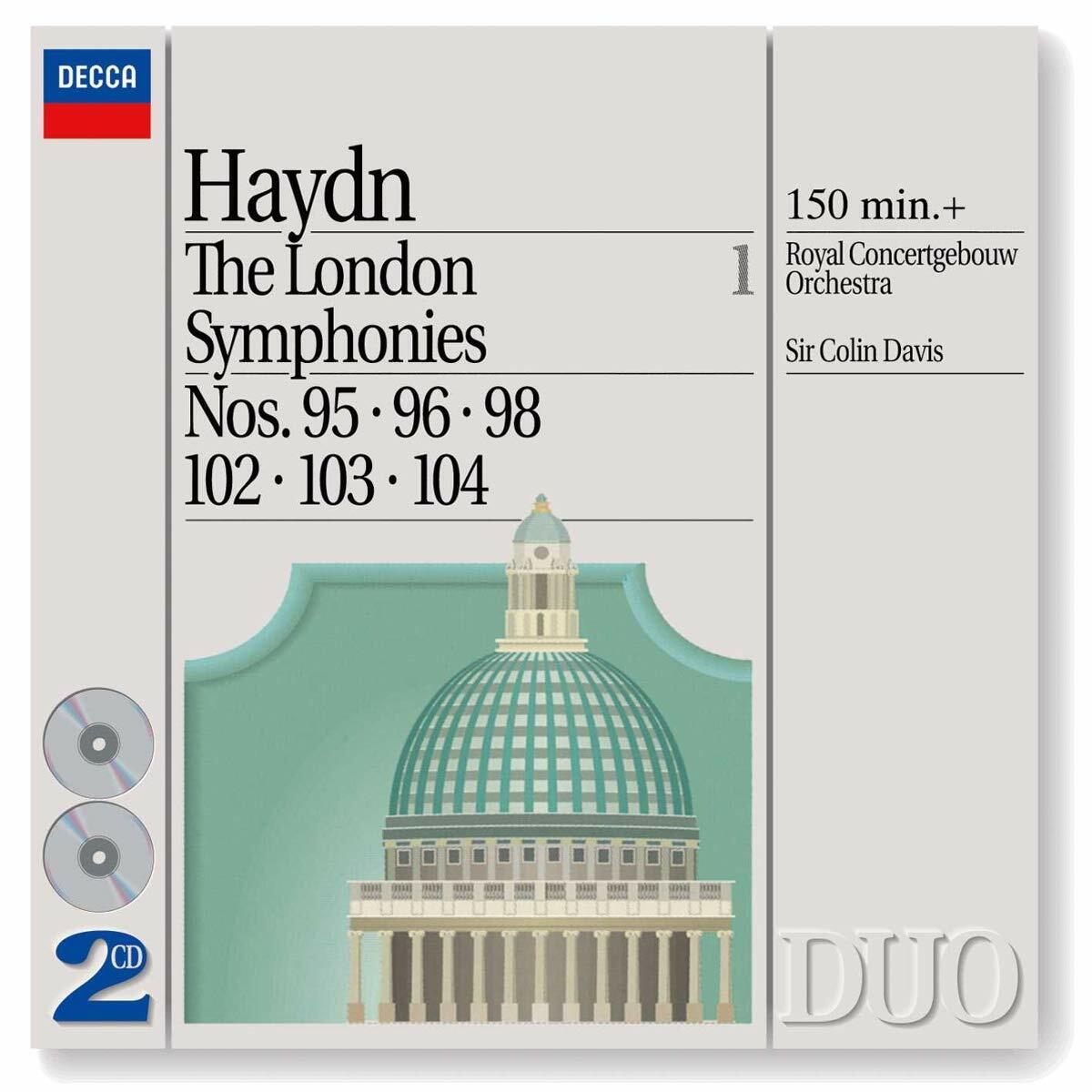 London Symphonies 1 [Audio CD] Various Artists; Haydn / Davis / Rco; Davis/Royal Concertgebouw Orch and Haydn, J