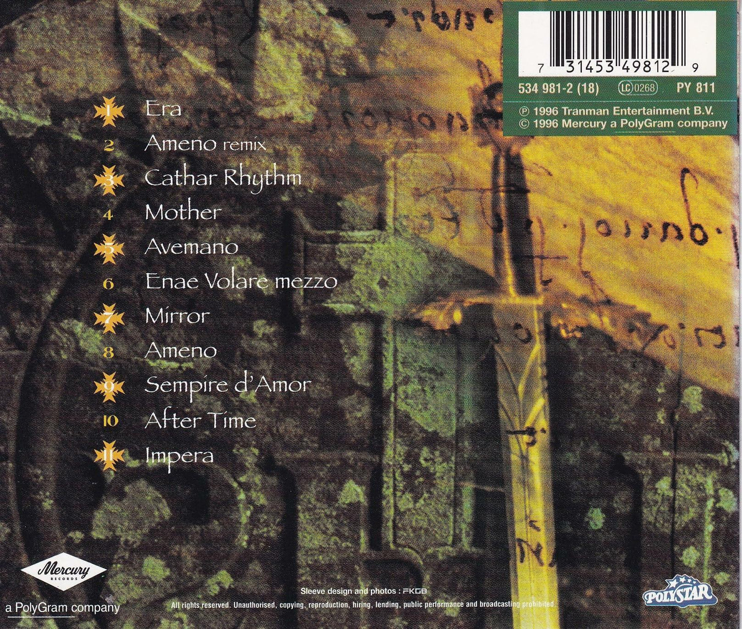 Era (Latin) [Audio CD] Era - Very Good