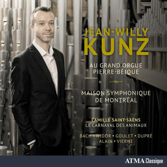 Jean-Willy Kunz au Grand Orgue Pierre-Beique [Audio CD] Jean-Willy Kunz and Jehan Alain - Very Good