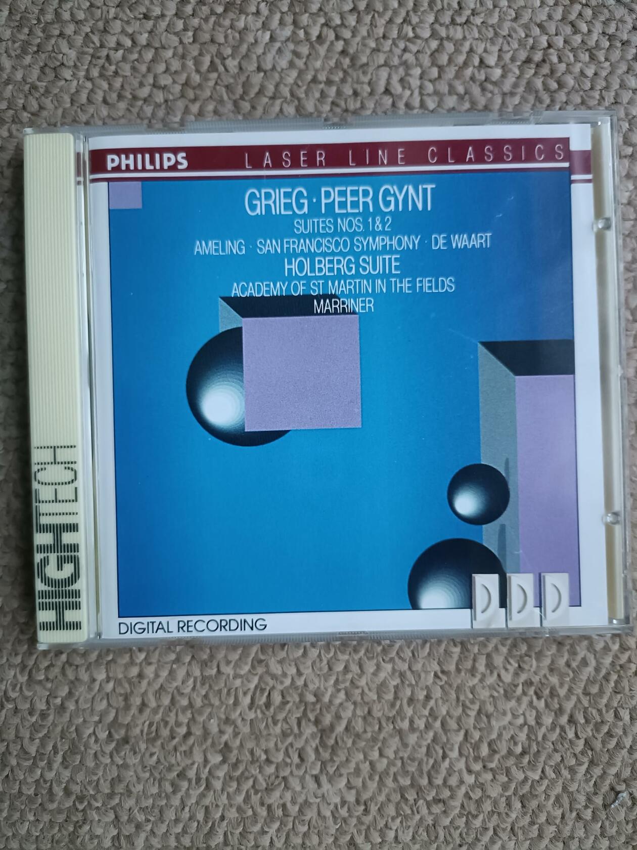 Peer Gynt*Utdrag/Holbergsvit [Audio CD] - Very Good