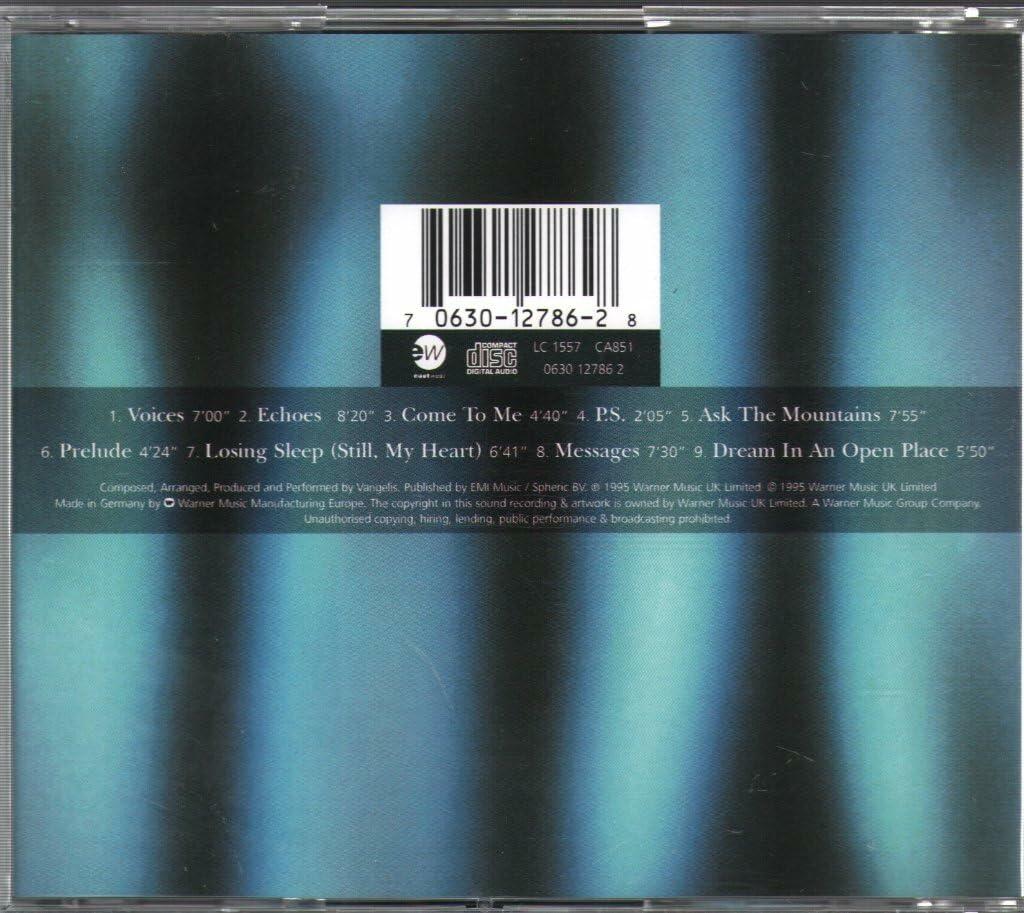 Voices [Audio CD] Vangelis - Very Good