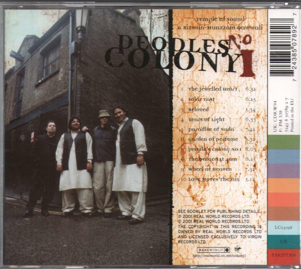 People's Colony 1 [Audio CD] Temple of Sound and Rizwan-Muazzam Qawwali - Very Good