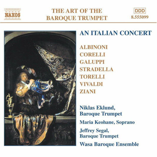 Art of the Baroque Trumpet, Vol. 5: An Italian Concert [Audio CD] VARIOUS ARTISTS - Very Good
