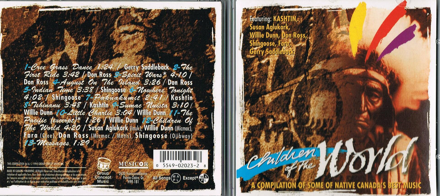 Children of the World: A compilation of some of native Canada's best music [Audio CD]
