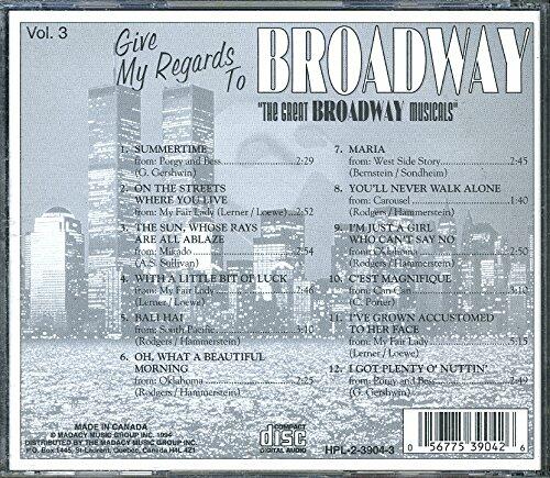 Give My Regards to Broadway [Audio CD]