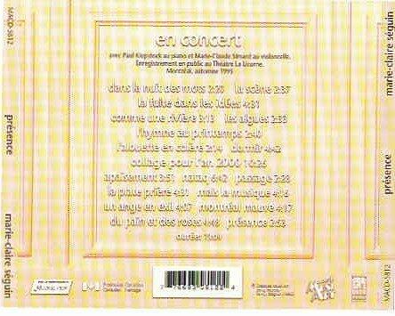 Presence (Frn) [Audio CD] - Very Good