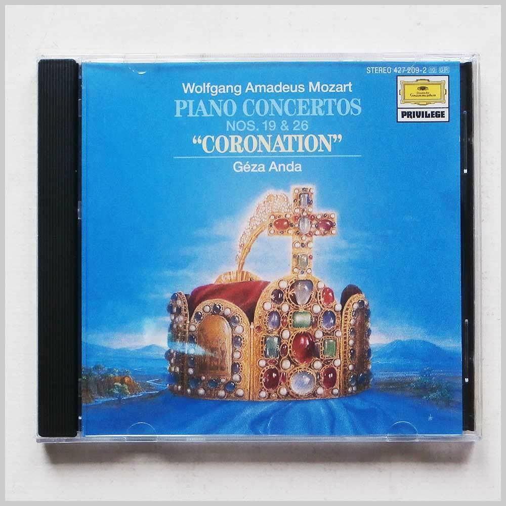 Piano Concerti 19 & 26 [Audio CD] Mozart and Anda - Very Good