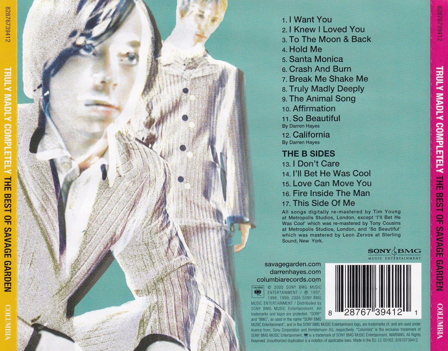 Truly, Madly, Completely-Best Of Savage Garden [Audio CD] Savage Garden - Very Good
