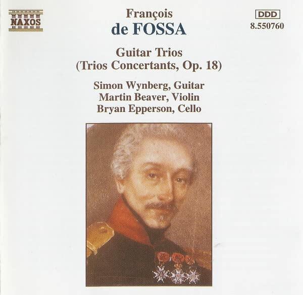 Guitar Trios [Audio CD] De Fossa; Wynberg; Beaver and Epperson - Very Good