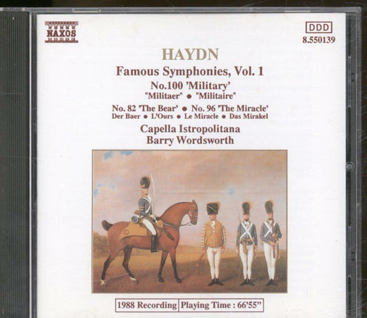 Symphonies 82, 96 & 100 [Audio CD] HAYDN and Haydn - Very Good