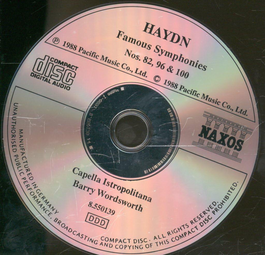 Symphonies 82, 96 & 100 [Audio CD] HAYDN and Haydn - Very Good