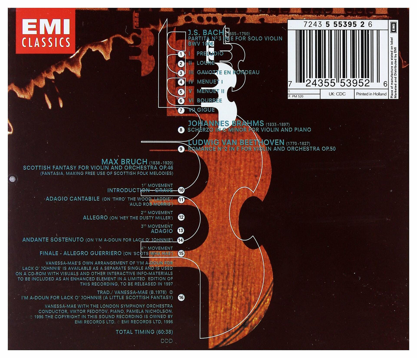CLASSICAL ALBUM THE [Audio CD] Vanessa-Mae