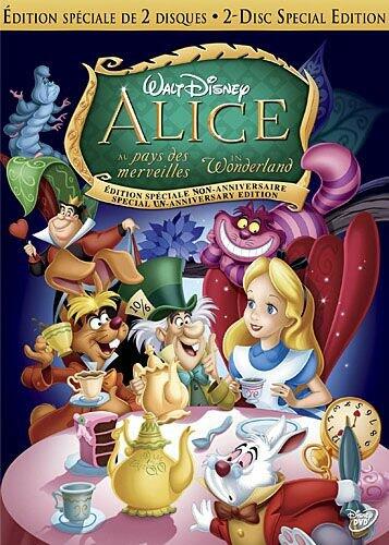 Alice au pays des merveilles: Édition spéciale non-anniversaire / Alice in Wonderland: Special Un-Anniversary Edition (Bilingual) - Very Good