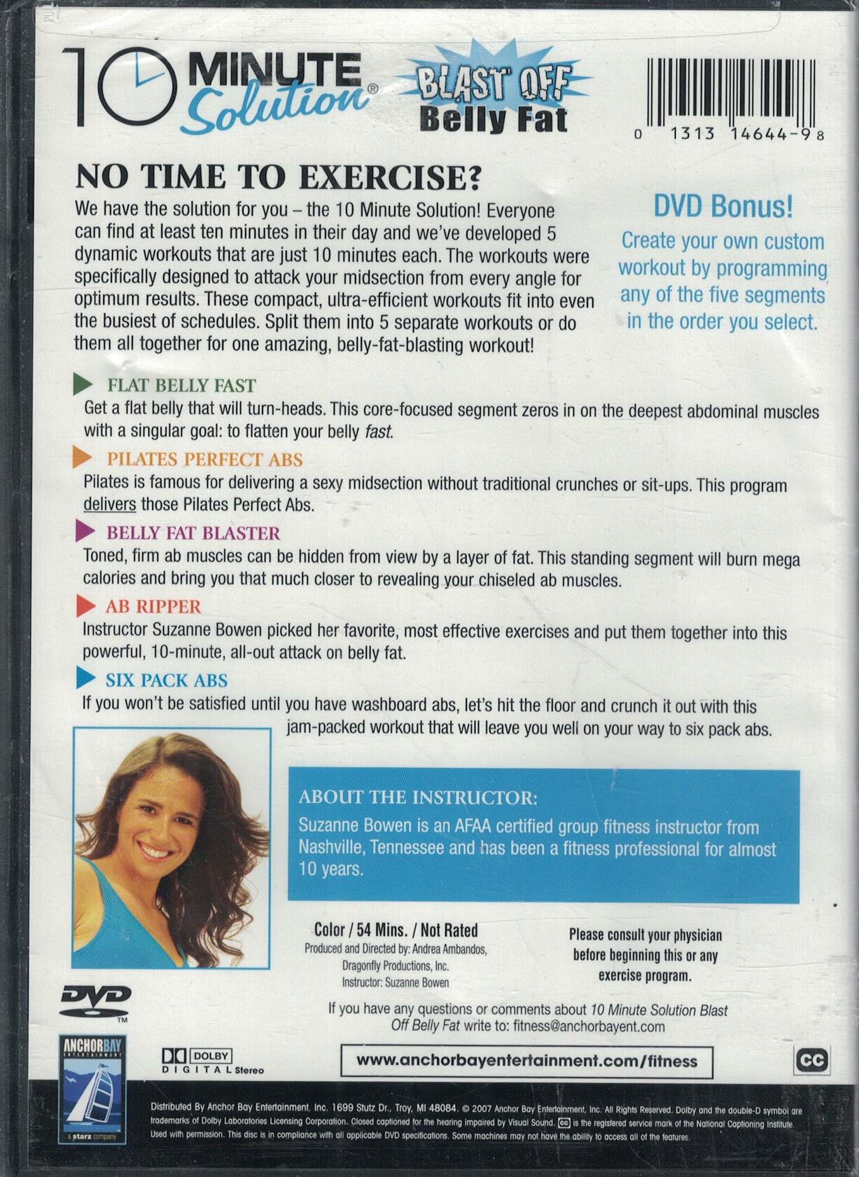 10 Minute Solution Blast Off Belly Fat [DVD] - Very Good