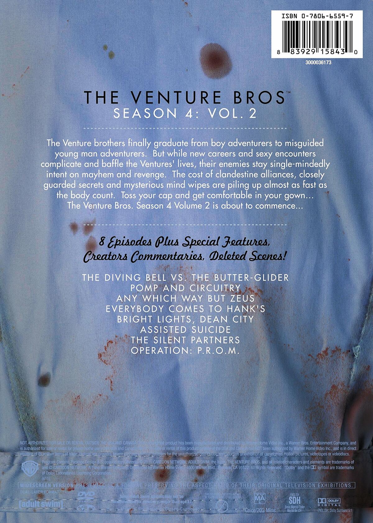 Venture Bros., The: Season 4, Vol. 2 [DVD] - Good