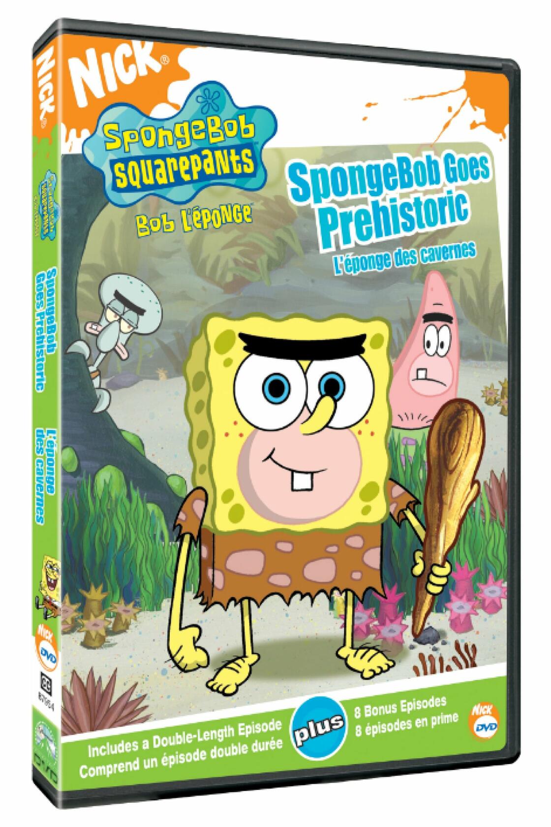 SpongeBob SquarePants Goes Prehistoric [DVD] - Very Good