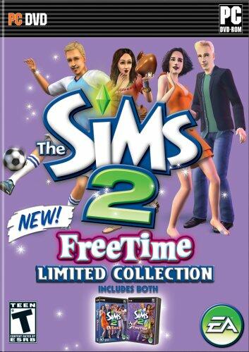Sims 2 FreeTime Collection with Sims 2 Deluxe & FreeTime Expansion - Windows [video game] - Good