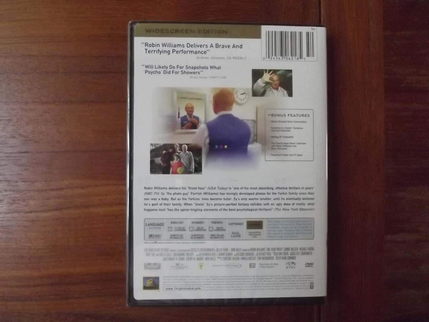 One Hour Photo (Widescreen) [DVD]